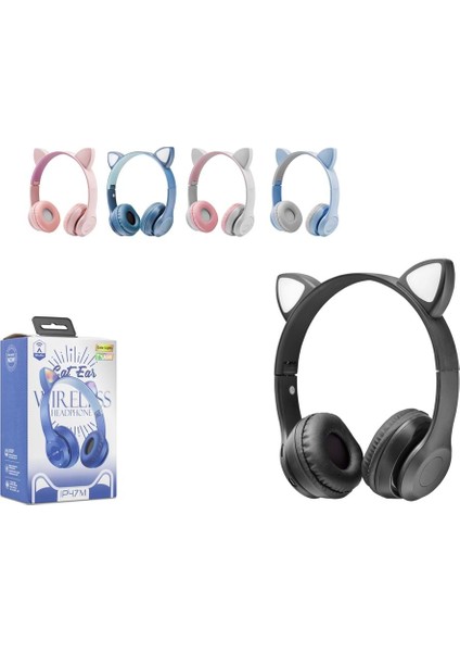 Hadron P47M RGB Bluetooth Cat Kulaklık-Kedi Kulaklık